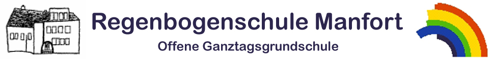 Logo-Haeder der Regenbogenschule Leverkusen-Manfort